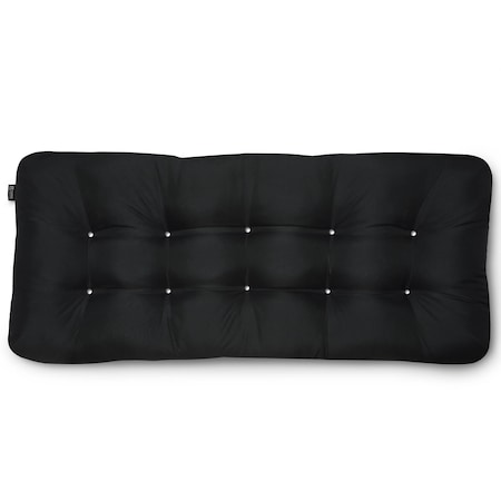 Indoor/Outdoor Bench Cushion, 54 X 18 X 5, Black